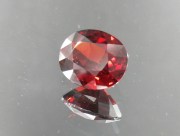 Deep Red Pailin Pyrope Garnet 8.20ct Wide Oval to Cushion Cut used for magnetic healing jewelry