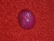 Buy cheap and affordable red star Ruby cabochon 6 carats