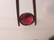 Oval Rhodolite Garnet Lose Gemstone Perfect for a Ring