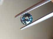 Multi-Chrome Sapphire from South East Asia blue-green yellow multichrome bicolor