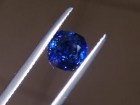 Grade A cushion cut royal blue sapphire from Pailin Cambodia