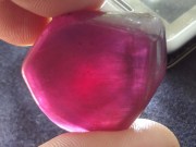 Large Heat Treated Ruby Crystal from Madagascar