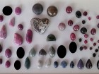 Sapphire and Ruby Cabochons: various colors and fancy cut and polished shapes for designer jewelry