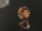 Precision brilliant cut orange to salmon zircon, perfectly cut from professional gemstones supplier