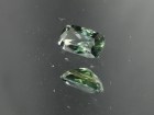 Green and Yellow Sapphire Cushion 7x4mm from Chanthaburi Thailand. 