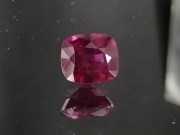 Cheap and discounted rhodolite garnet colorfule 5ct silky gemstone