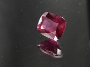 Cheap and discounted rhodolite garnet colorfule 5ct silky gemstone