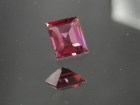 Small but perfect exquisite baguette cut Rhodolite Garnet, High grade Garnet from Tanzania. 
