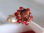 Beautiful Salmon Deep Pink to Orange 1.7ct Tourmaline