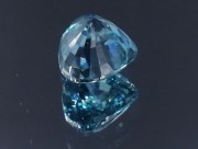 Outstanding C grade color precision cut perfectly clean and faceted sky blue zircon pear right below 7 carats as wide as a 10 carats gemstone