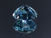 Outstanding C grade color precision cut perfectly clean and faceted sky blue zircon pear right below 7 carats as wide as a 10 carats gemstone