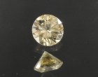 Precision 6.5mm brilliant cut orange to salmon zircon, perfectly cut from professional lapidary. 